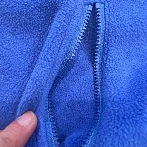 Vineyard Vines Women's Shep Fleece Vest, Blue/Mint Green, Size Small - Picture 3 of 12